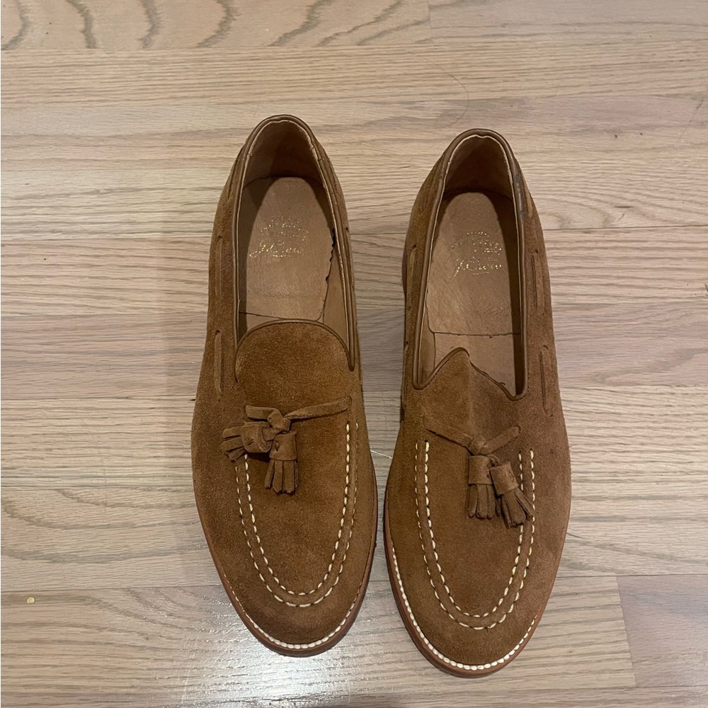 NWOT JCrew Suede Loafers